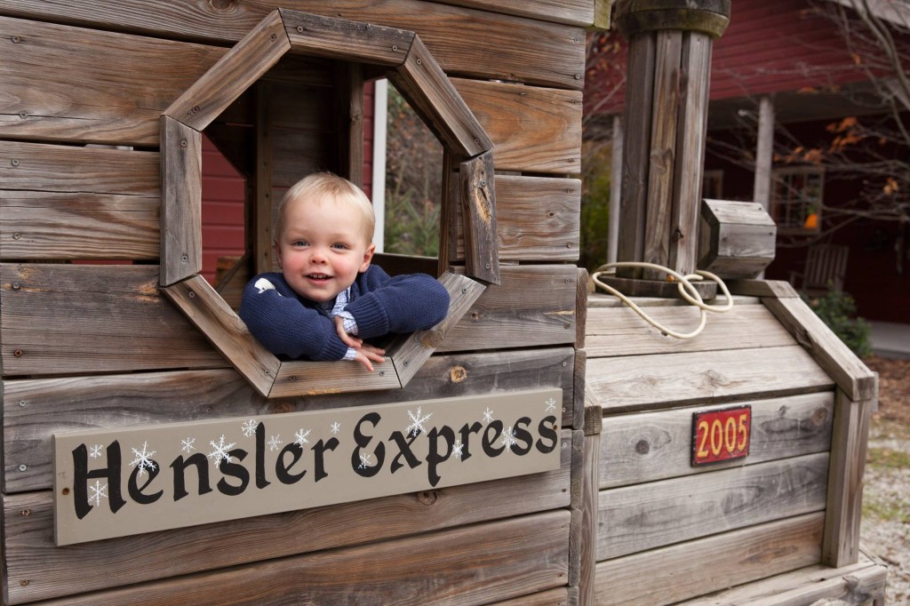 Hensler Express Christmas Train