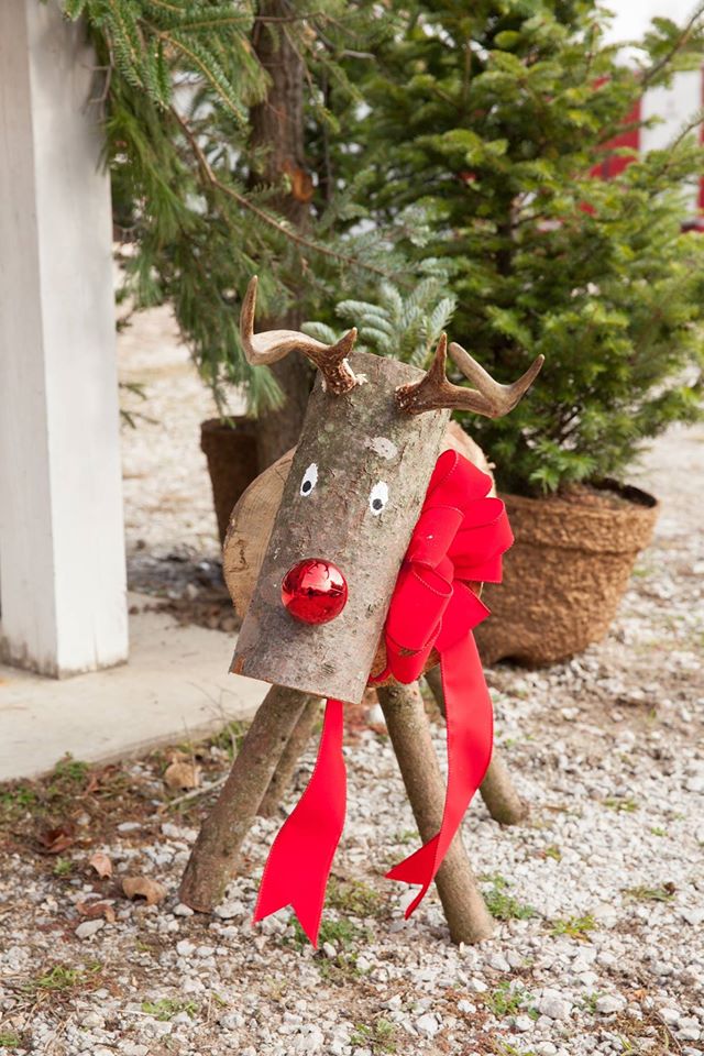 Handmade Wooden Deer