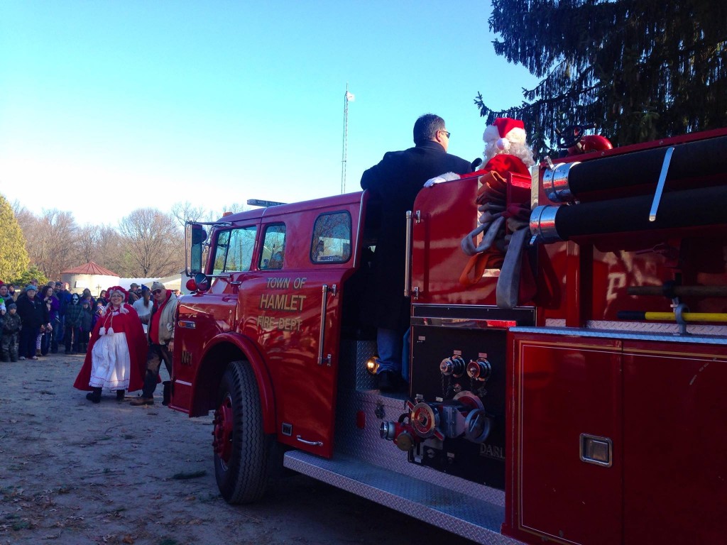 WKVI and Tony Ross at Christmas Fest