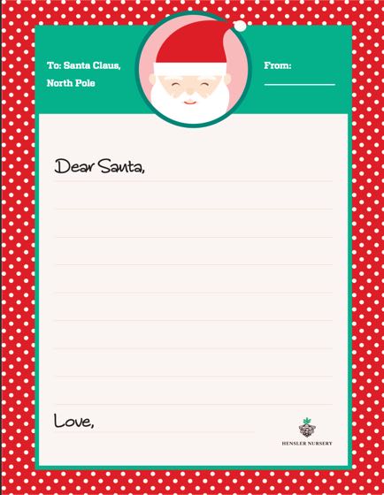 Letter to Santa Letter to Santa